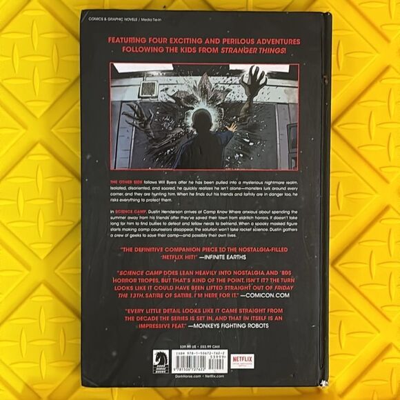 Stranger Things Library Edition Volume One Hardcover Fan Book Graphic Novel - Picture 2 of 7